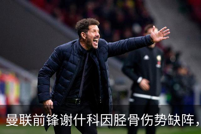 曼联前锋谢什科因胫骨伤势缺阵，复出时间尚待确定